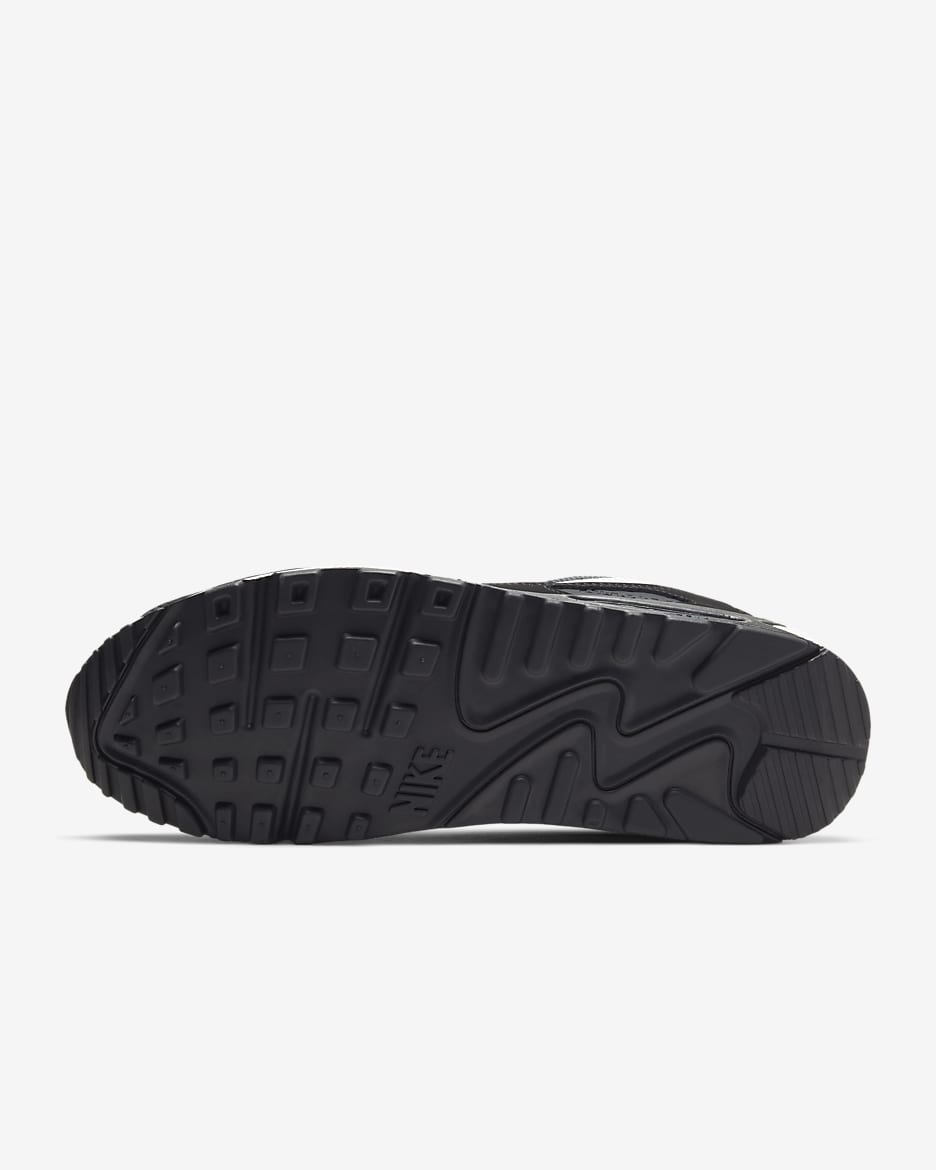 Nike air max 90 mens grey and black best sale